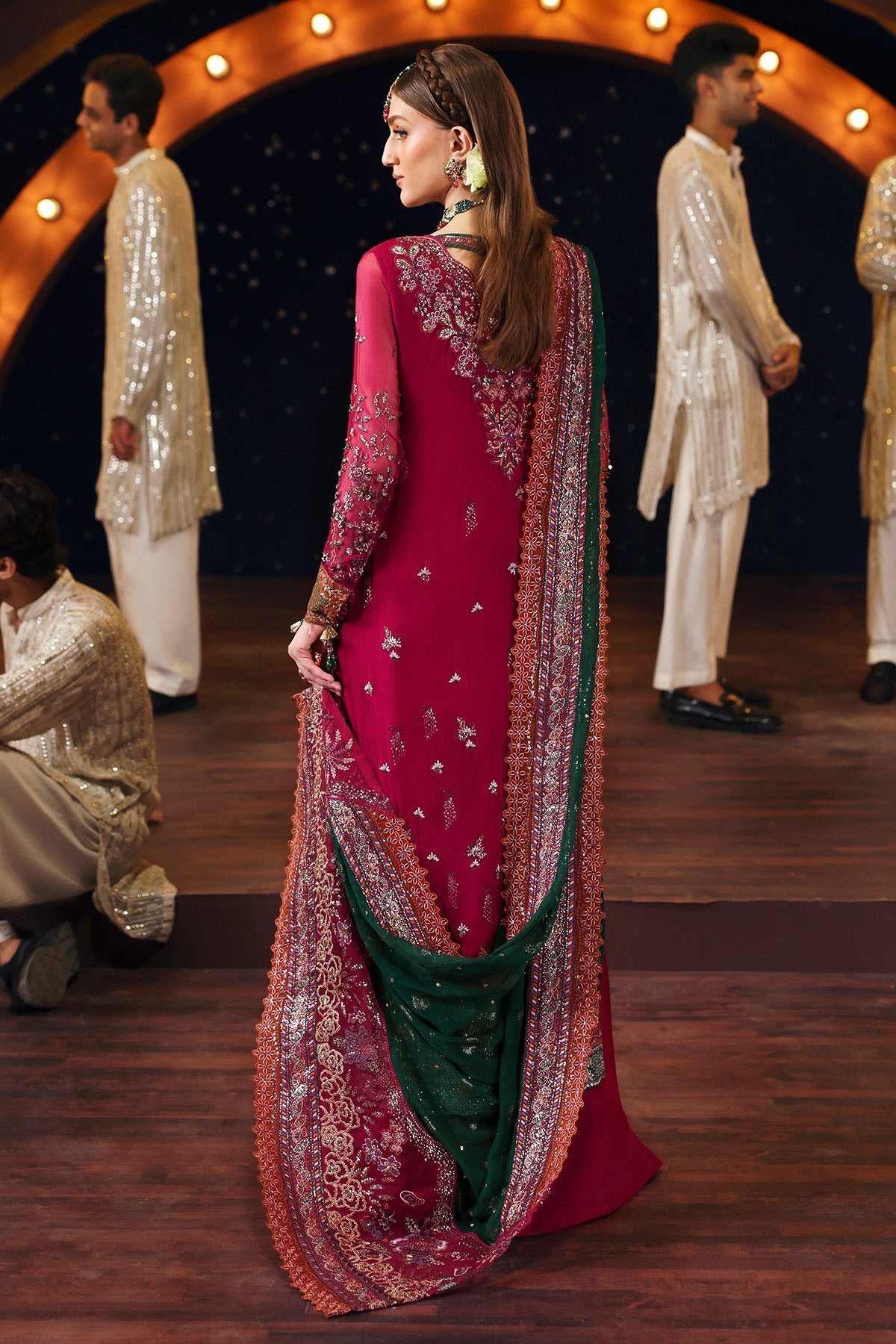 NL-82 Syera - Jhoomro Unstitched Luxury Formals by Nureh at #VogueClothingStudio