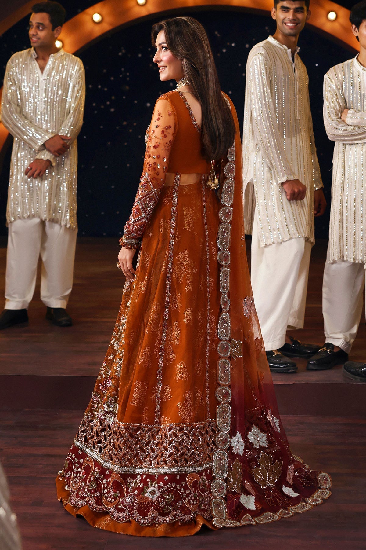 NL-80 Zardozi - Jhoomro Unstitched Luxury Formals by Nureh at #VogueClothingStudio
