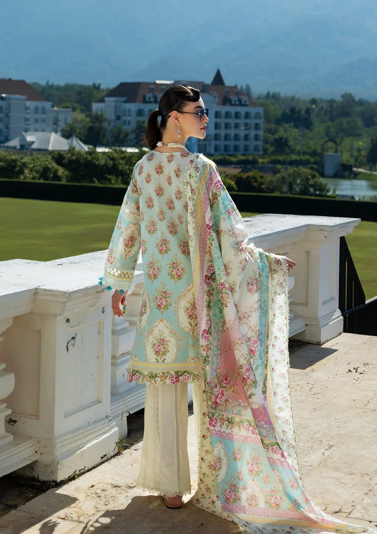 Elegent dress DAHLIA DREAM from ELAF PRINTS COLLECTION 2025