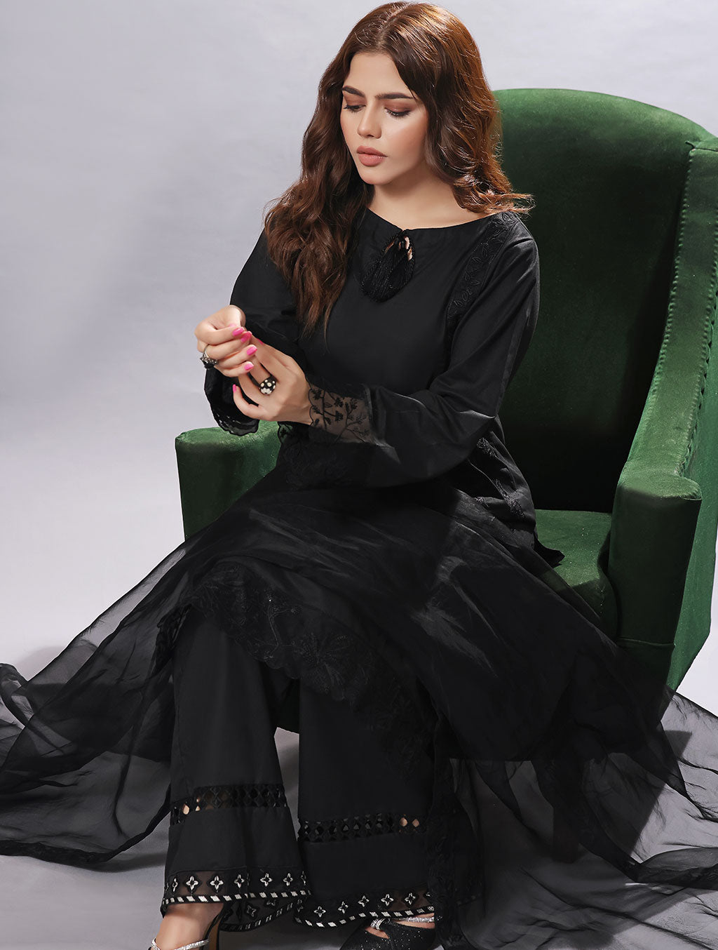 2 Piece Unstitched Lawn Suit RKOE-1455 Khas Lawn 2022 - Volume 10 FASUNSLAD