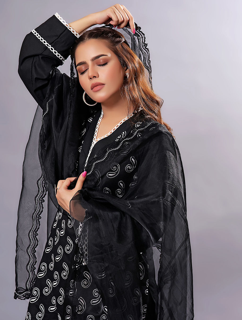 2 Piece Unstitched Lawn Suit RKOE-1464 Khas Lawn 2022 - Volume 10 FASUNSLAD