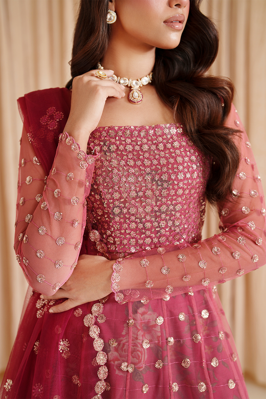 CC-72 Embroidered Net - Iznik