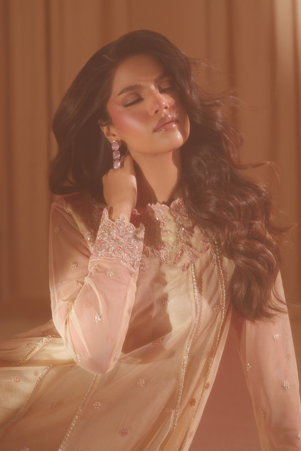 CC-84 Embroidered Net