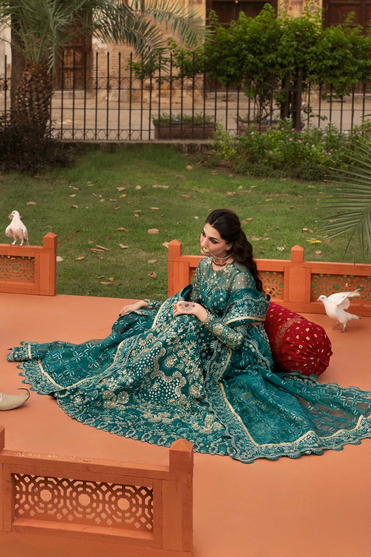 1589 Gulnar - Sultaniya Luxury Formals by Akbar Aslam at #VogueClothingStudio