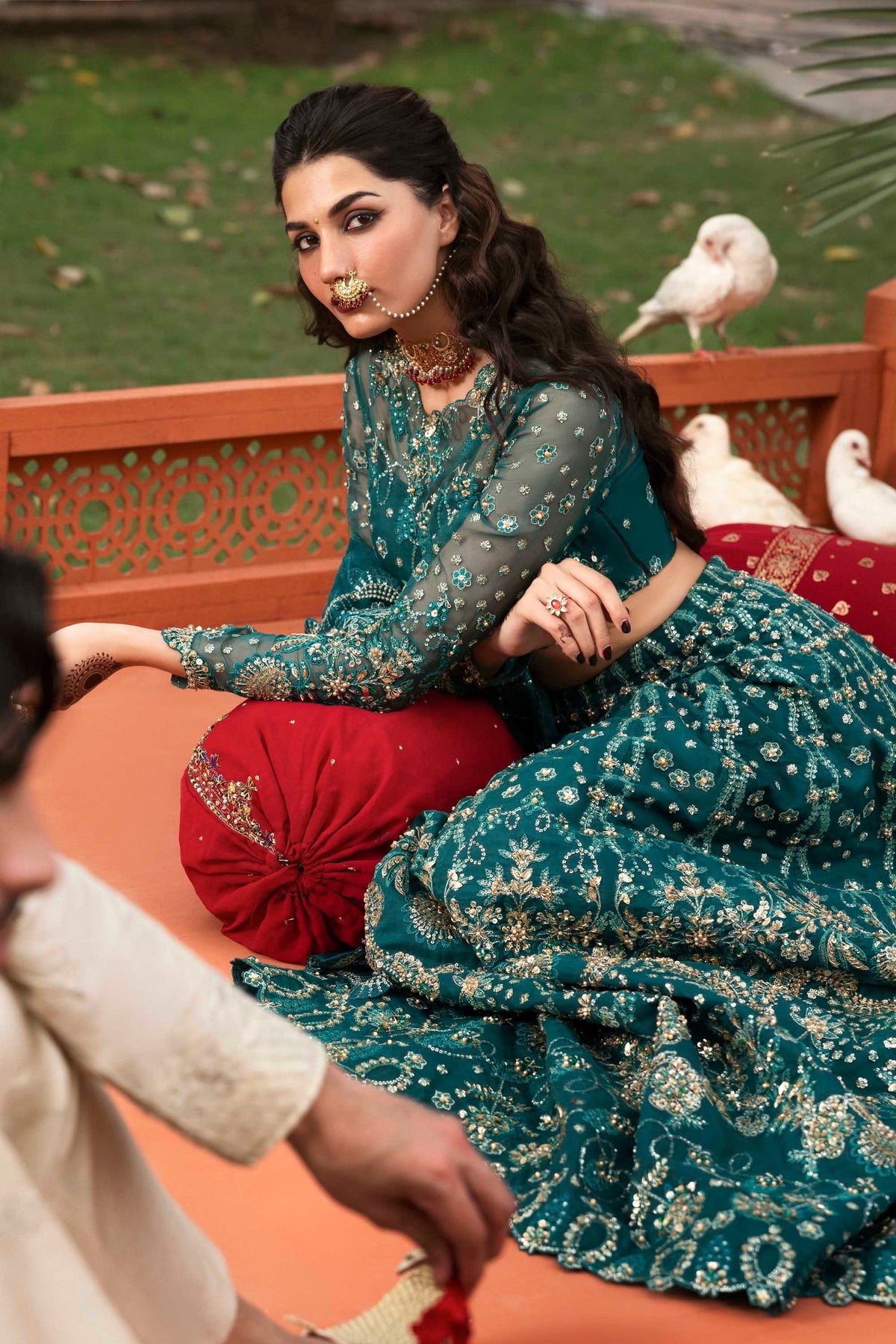 1589 Gulnar - Sultaniya Luxury Formals by Akbar Aslam at #VogueClothingStudio