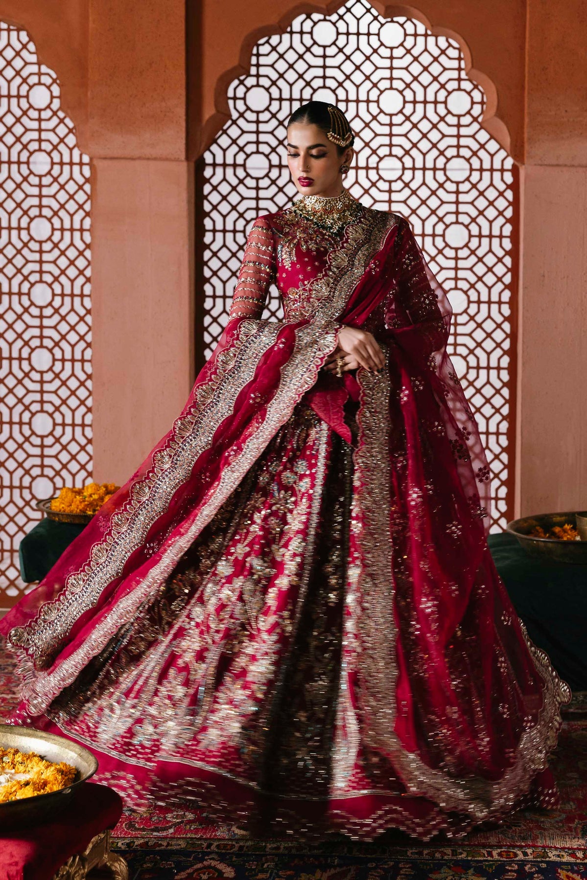 1593 Jahanara - Sultaniya Luxury Formals by Akbar Aslam at #VogueClothingStudio