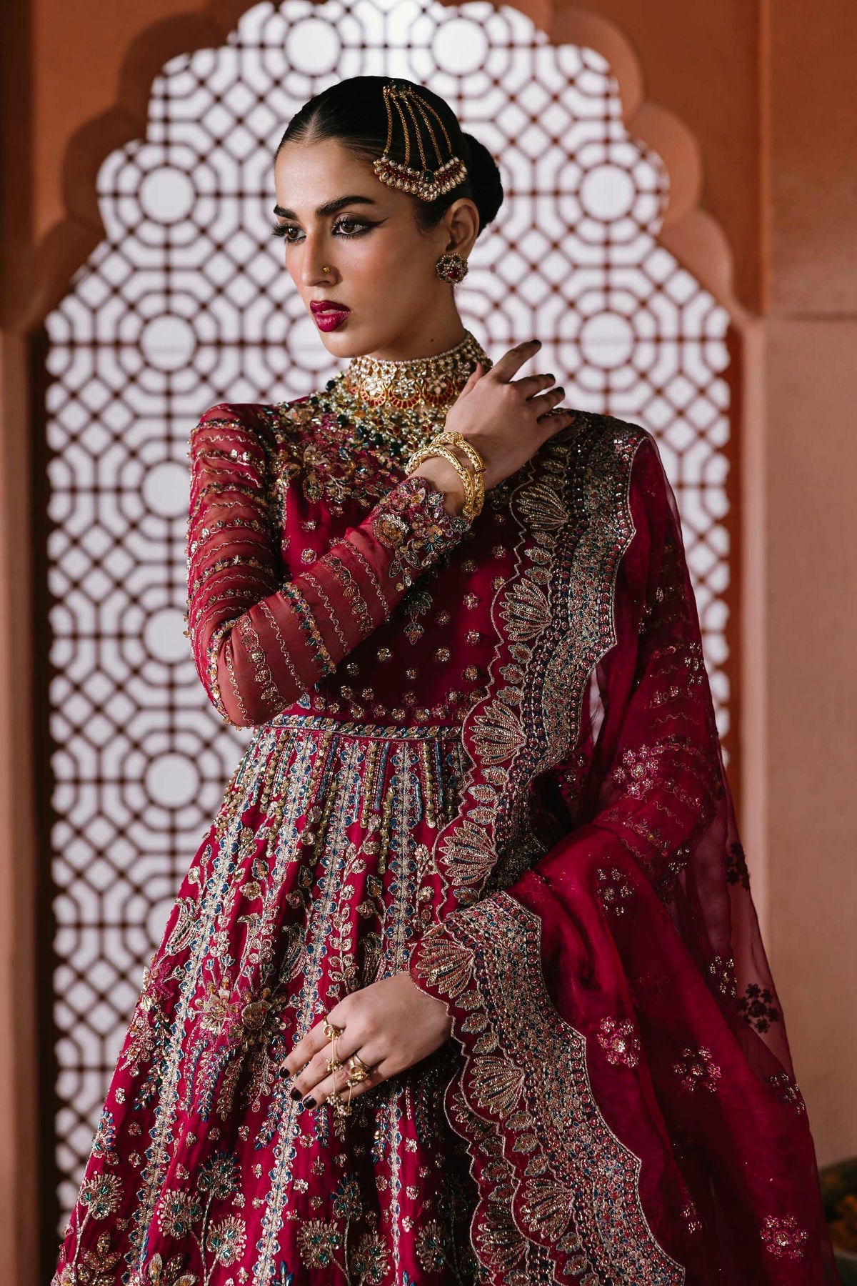 1593 Jahanara - Sultaniya Luxury Formals by Akbar Aslam at #VogueClothingStudio