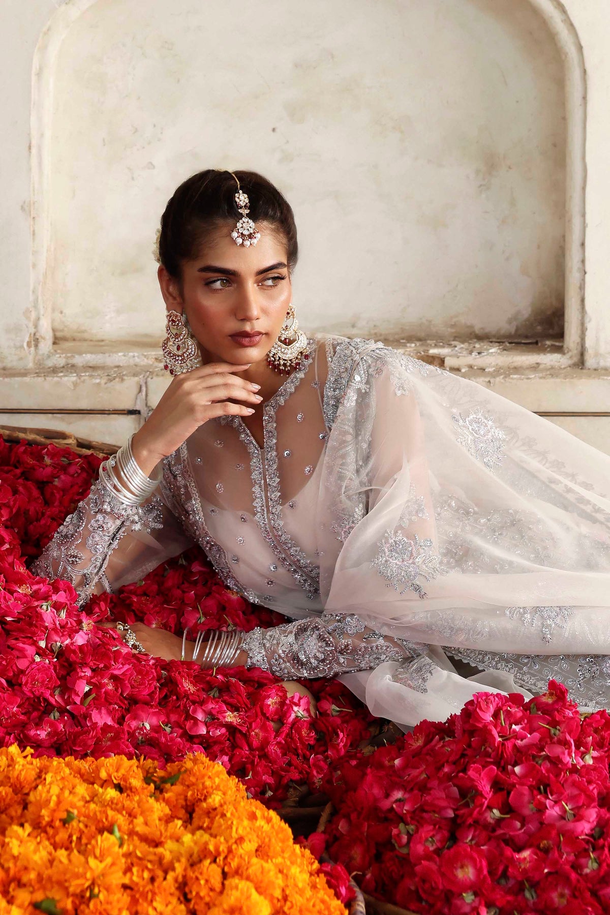 1605 Safina - Rang Mehal by Akbar Aslam at #VogueClothingStudio
