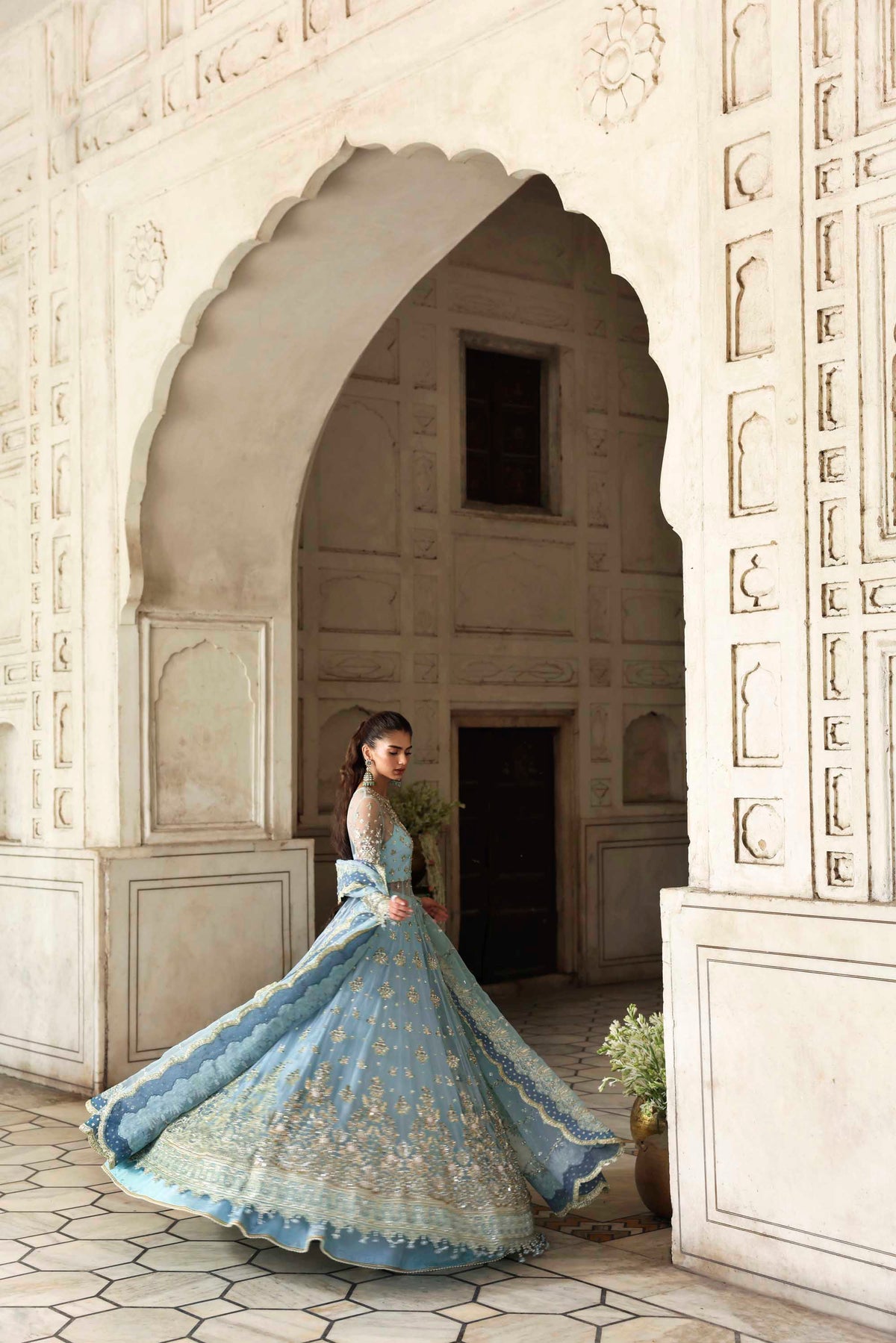 1599 Rumul - Rang Mehal by Akbar Aslam at #VogueClothingStudio