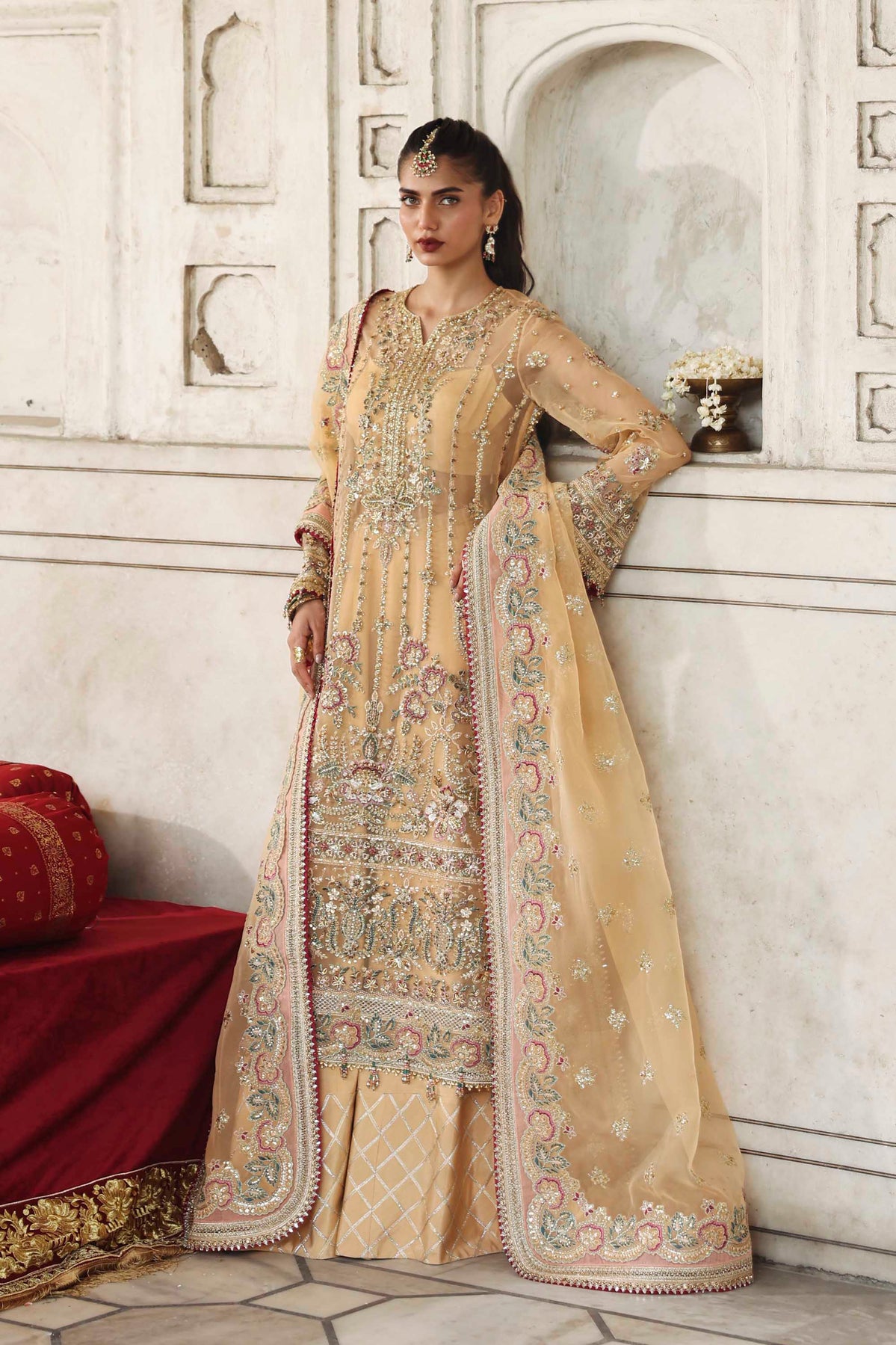 1606 Mishil - Rang Mehal by Akbar Aslam at #VogueClothingStudio