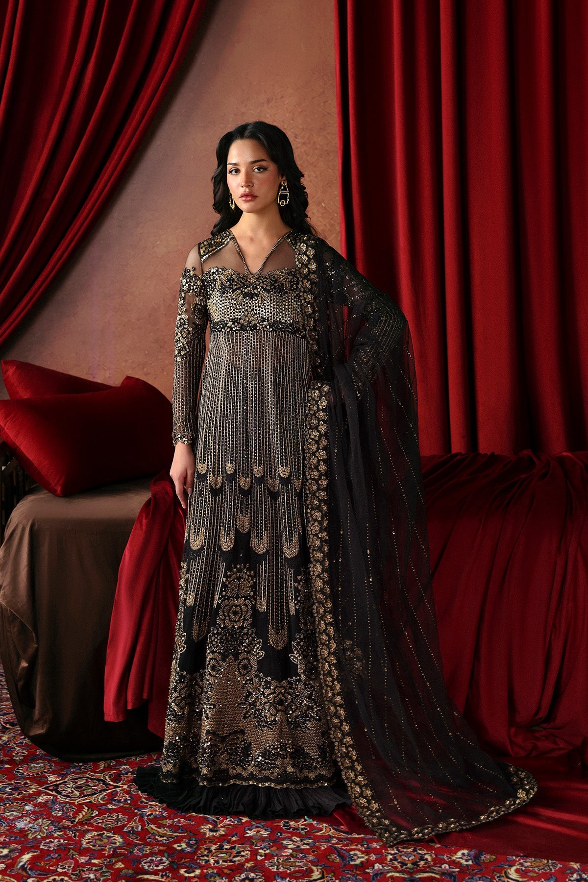 Chariot from La Fuchsia'26 by Afrozeh at #VogueClothingStudio