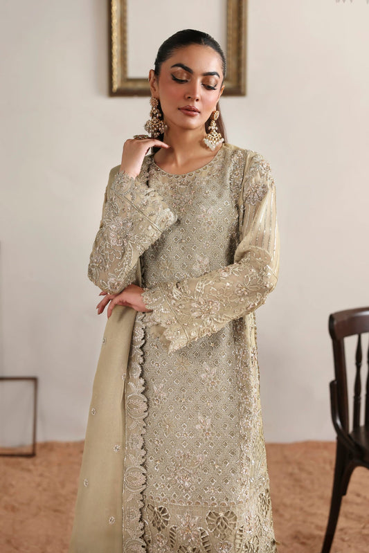 Evora from MEERAS Luxury Chiffon by Akbar Aslam at #VogueClothingStudio