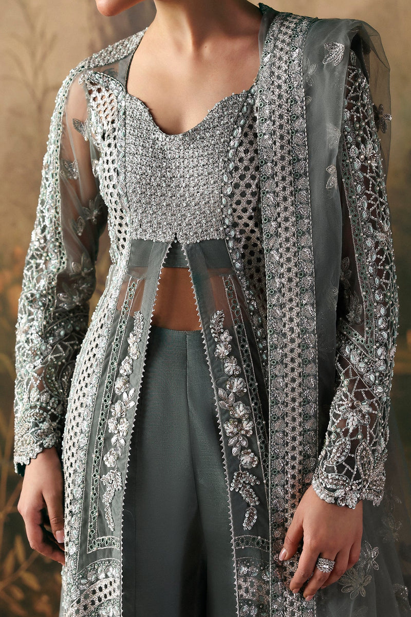 Crescent from La Fuchsia'26 by Afrozeh at #VogueClothingStudio