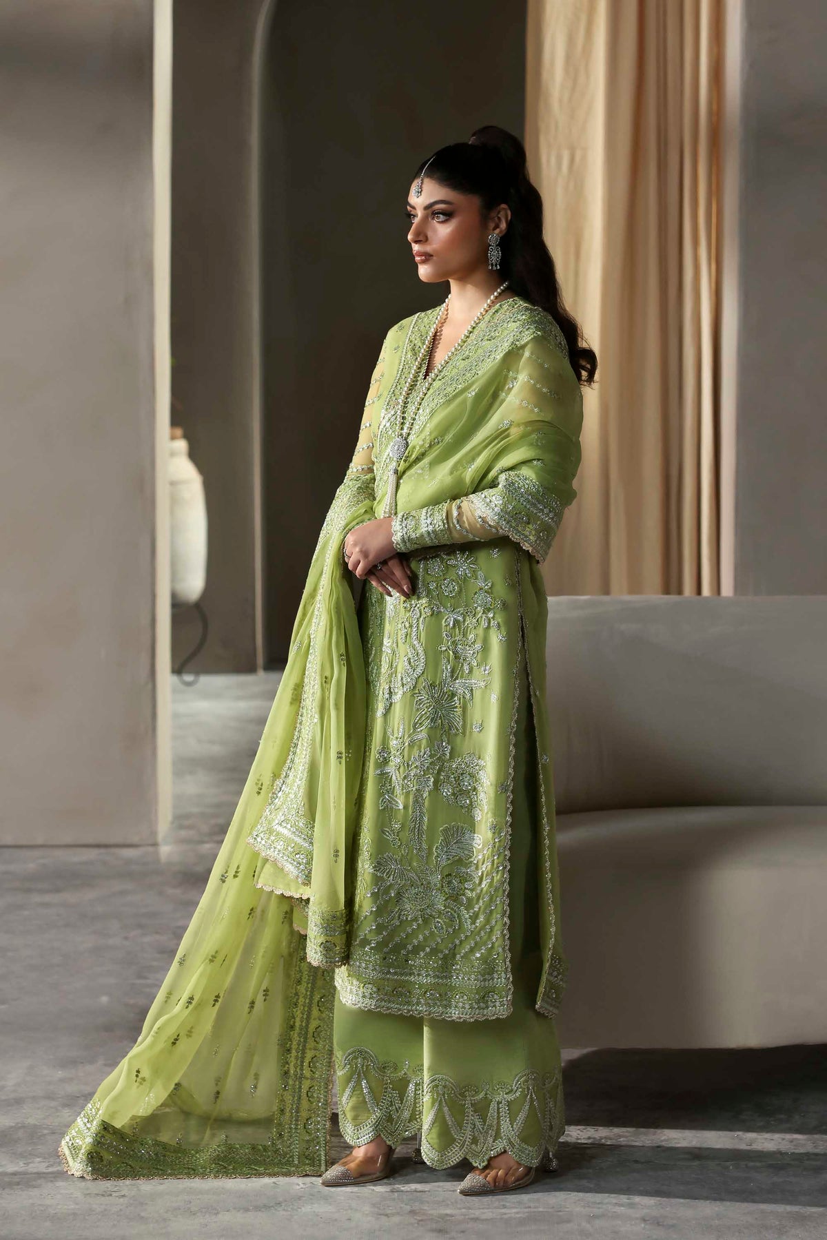 1617 Verdaz - MEERAS Luxury Chiffon by Akbar Aslam at #VogueClothingStudio