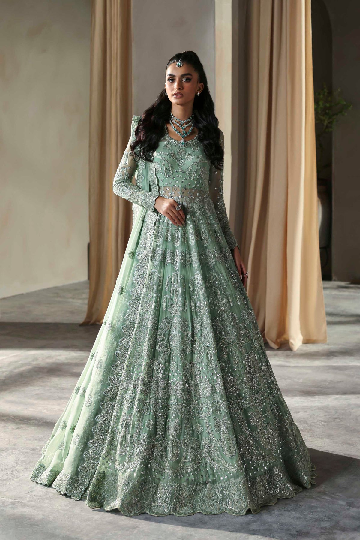 1610 Hayal - MEERAS Luxury Chiffon by Akbar Aslam at #VogueClothingStudio