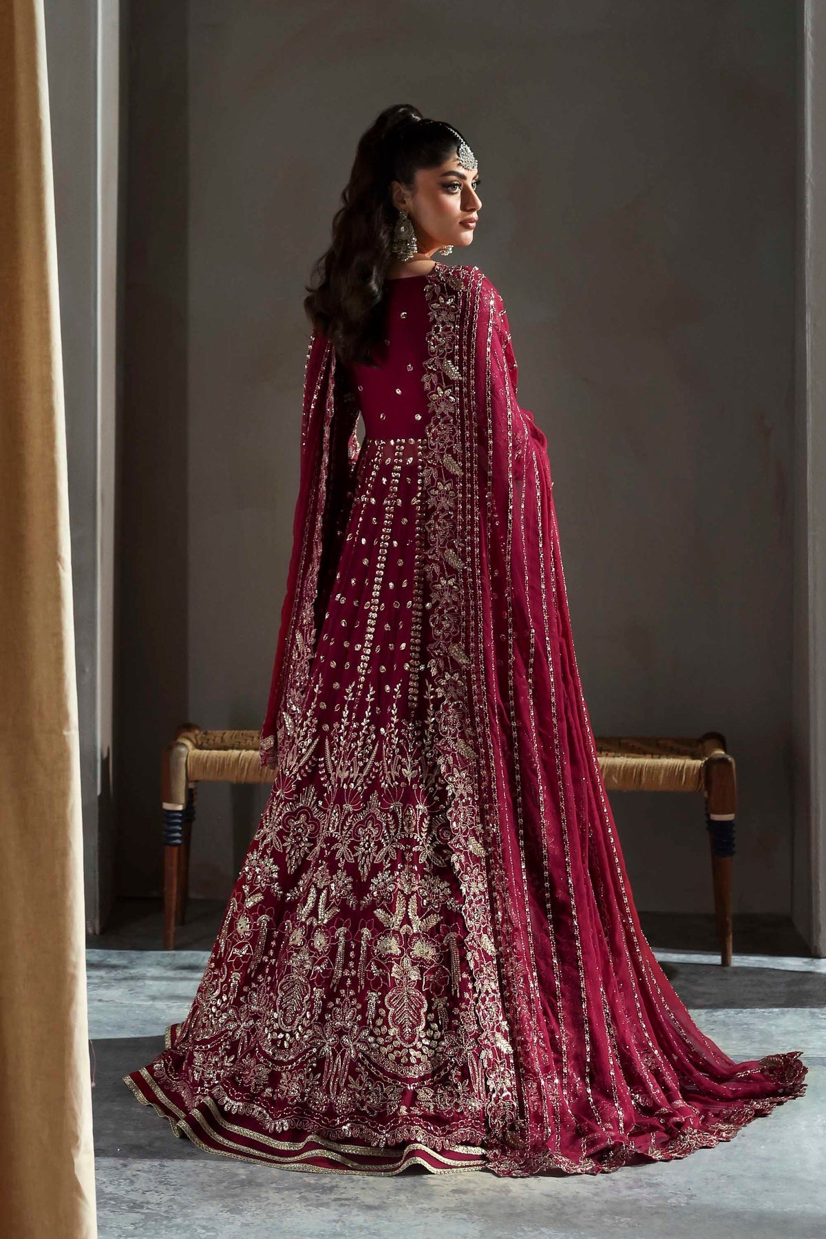 1609 Mahroze - MEERAS Luxury Chiffon by Akbar Aslam at #VogueClothingStudio