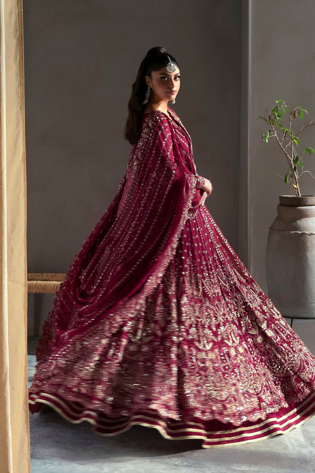 1609 Mahroze - MEERAS Luxury Chiffon by Akbar Aslam at #VogueClothingStudio