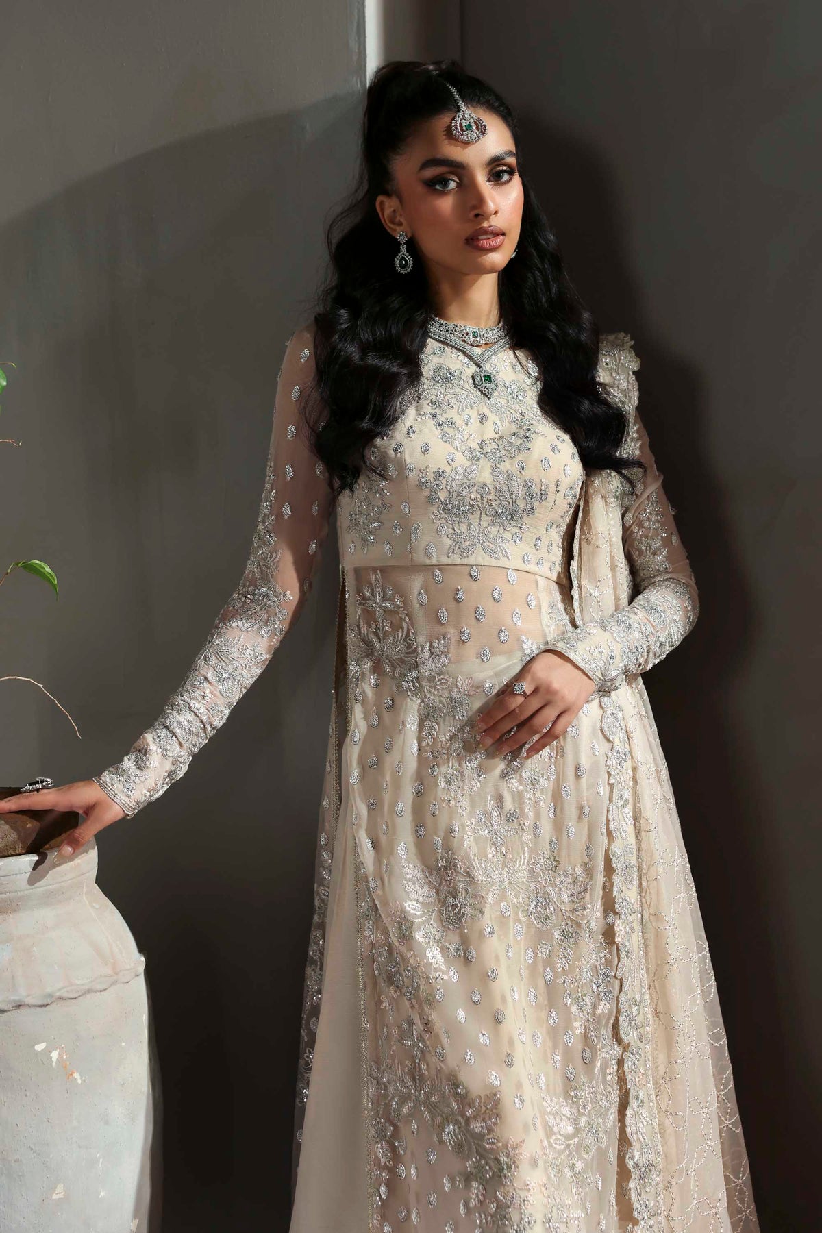 1611 Sehrya - MEERAS Luxury Chiffon by Akbar Aslam at #VogueClothingStudio