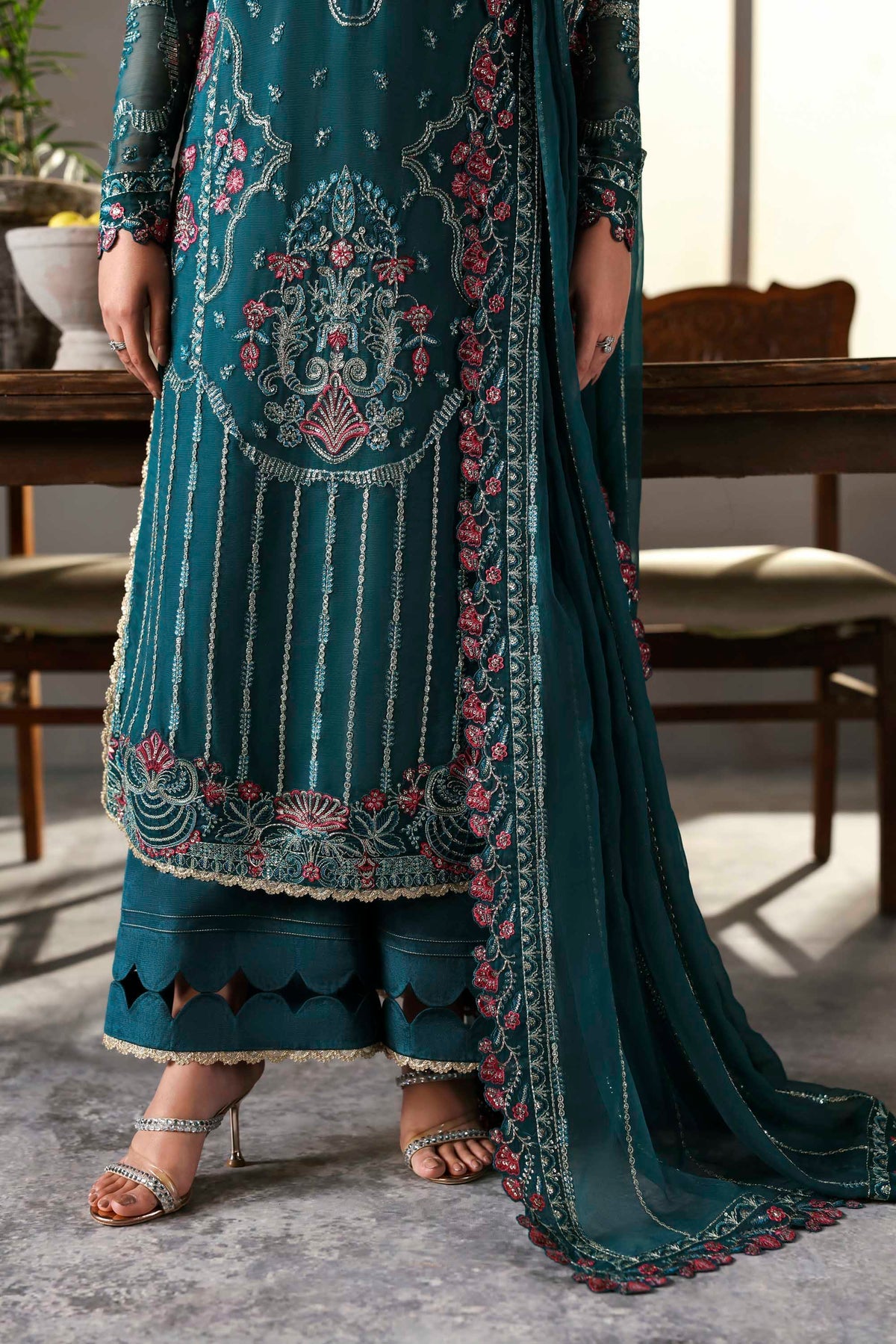 1616 Scarzia - MEERAS Luxury Chiffon by Akbar Aslam at #VogueClothingStudio