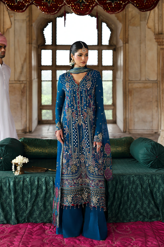 ZARQ from Romansiyyah luxury formal '25 by Emaan Adeel at #VogueClothingStudio