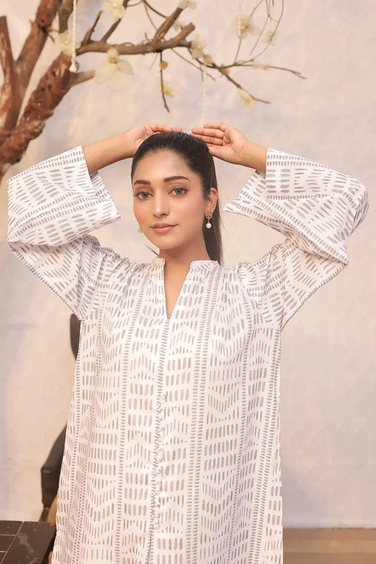 2PC Printed Stitched Cambric Suit KST-24026 Printed KHAS STORES