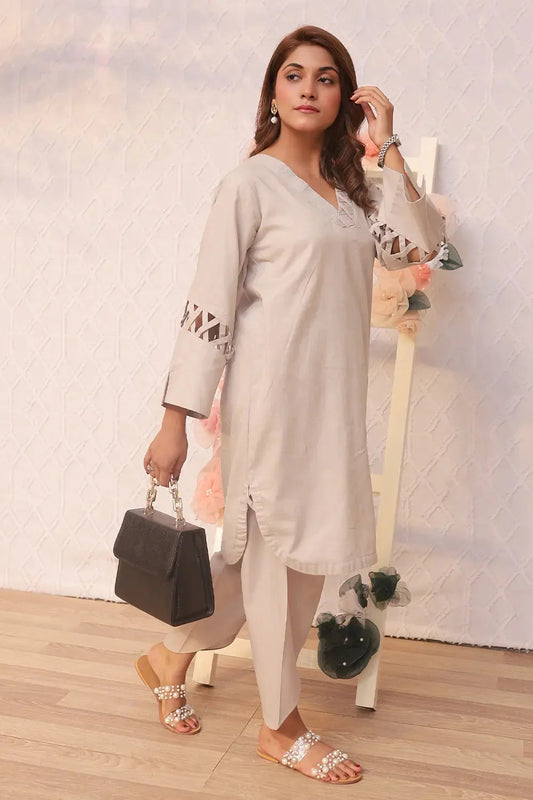 2PC Stitched Cambric Suit KST-24053 Printed KHAS STORES