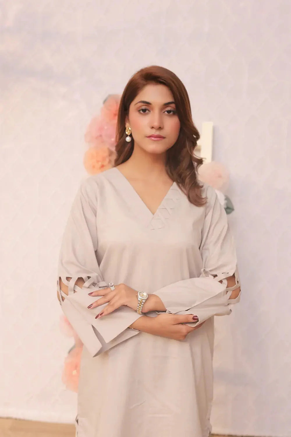 2PC Stitched Cambric Suit KST-24053 Printed KHAS STORES