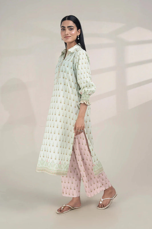 2PC Stitched Printed Lawn Shirt and Trouser RKTW-3352 Printed KHAS STORES