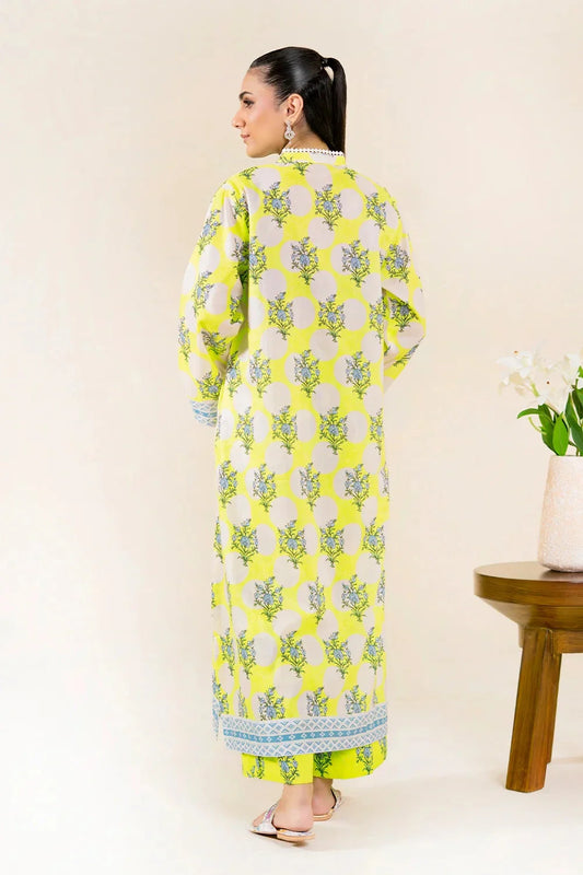 2PC Unstitched Printed Lawn Shirt and Trouser I KST-3840 Printed KHAS STORES