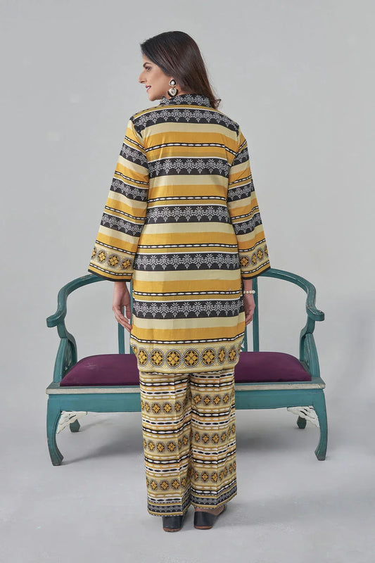 2PC Unstitched Printed Lawn Shirt and Trouser KST-3120 Printed KHAS STORES