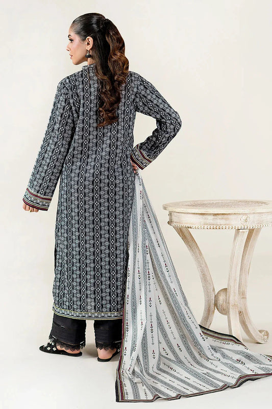 2PC Unstitched Printed Lawn Shirt & Dupatta | KSD-4052 Printed KHAS STORES
