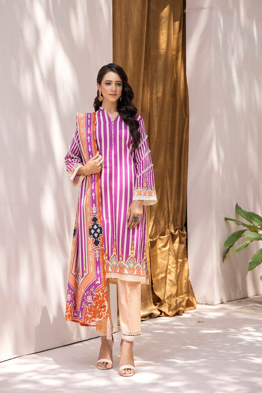 3 Pcs unstitched Khaddar SUIT KKH-2210 KHAS STORES