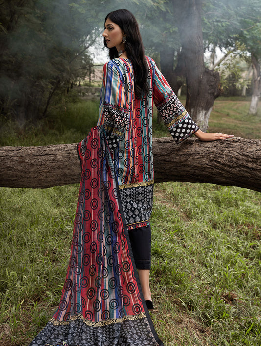 3 Piece Unstitched Khaddar Suit KKH-1488 Winter 2022 Vol II KHAS STORES