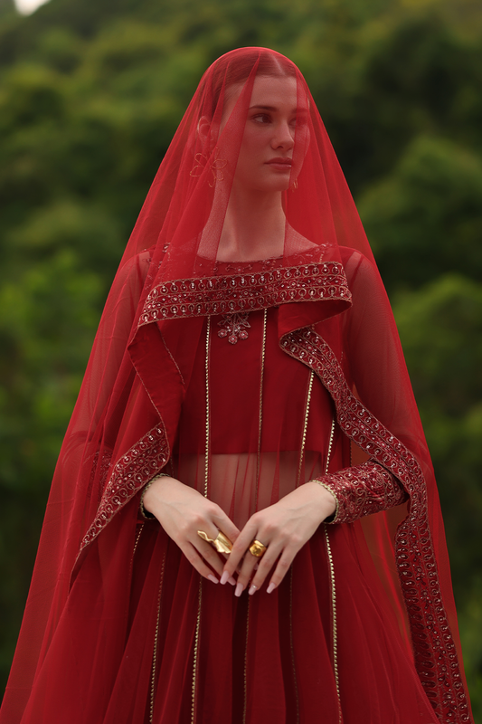 CC-67 Embroidered Net - Iznik