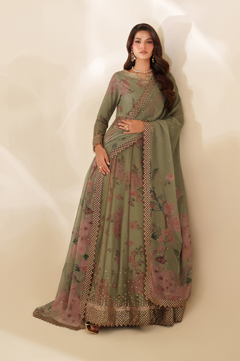 CC-86 Embroidered Net
