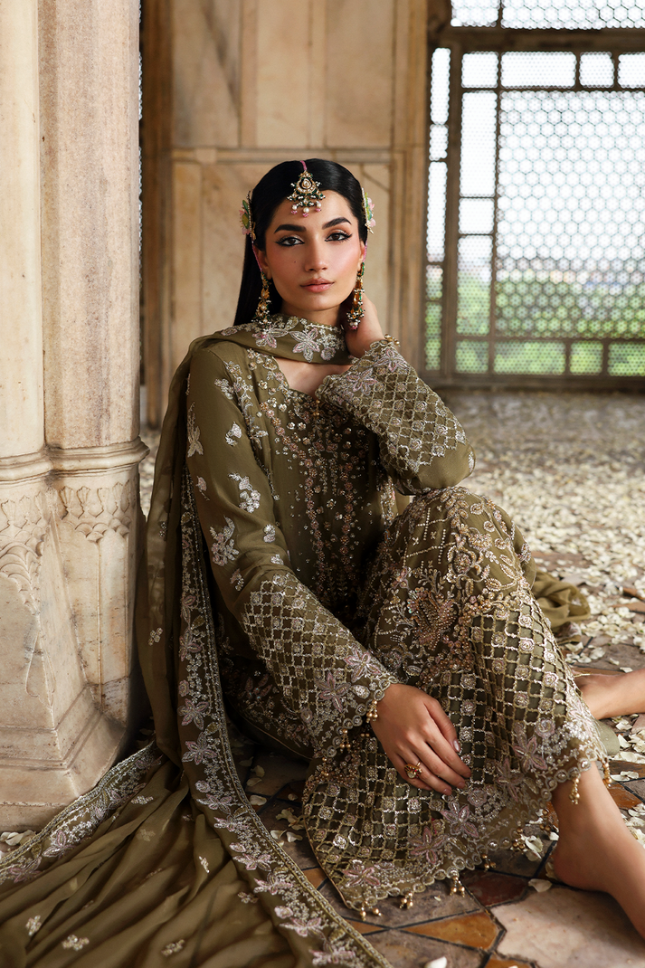 OLIVEA from Romansiyyah luxury formal '25 by Emaan Adeel at #VogueClothingStudio