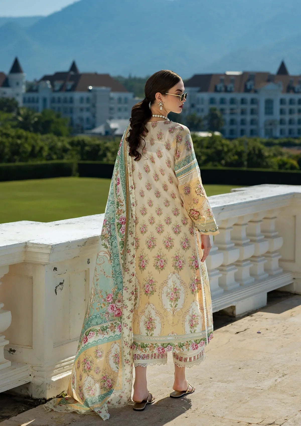 Elegent dress ELARA’S EMBRACE from ELAF PRINTS COLLECTION 2025