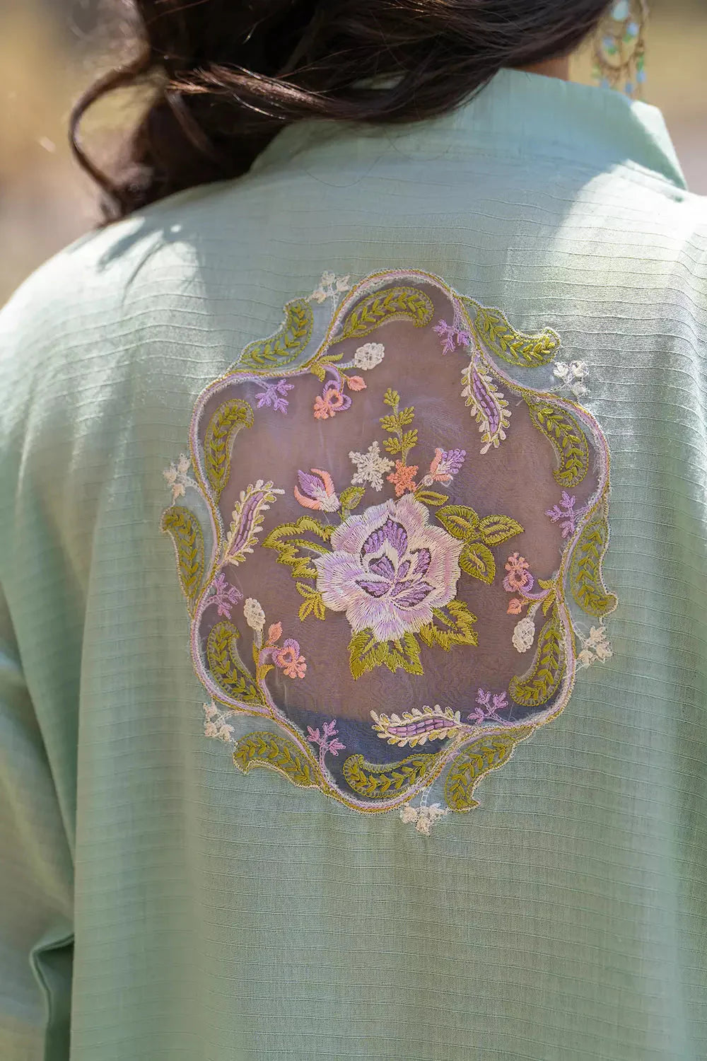 3PC Embroidered Unstitched Cambric Suit KSDE-2821 Embroidered KHAS STORES