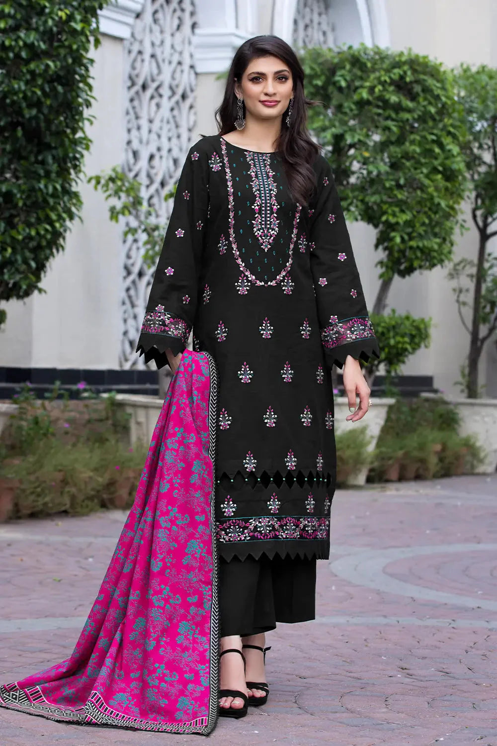 3PC Embroidered Unstitched Khaddar Suit KKE-2927 Embroidered KHAS STORES