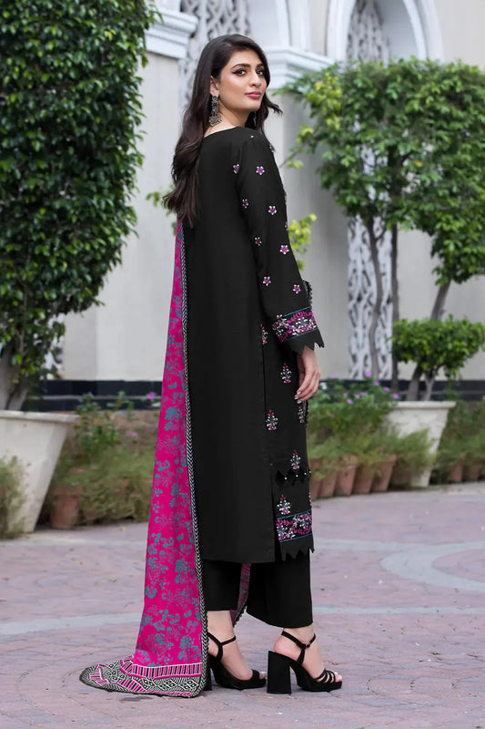 3PC Embroidered Unstitched Khaddar Suit KKE-2927 Embroidered KHAS STORES