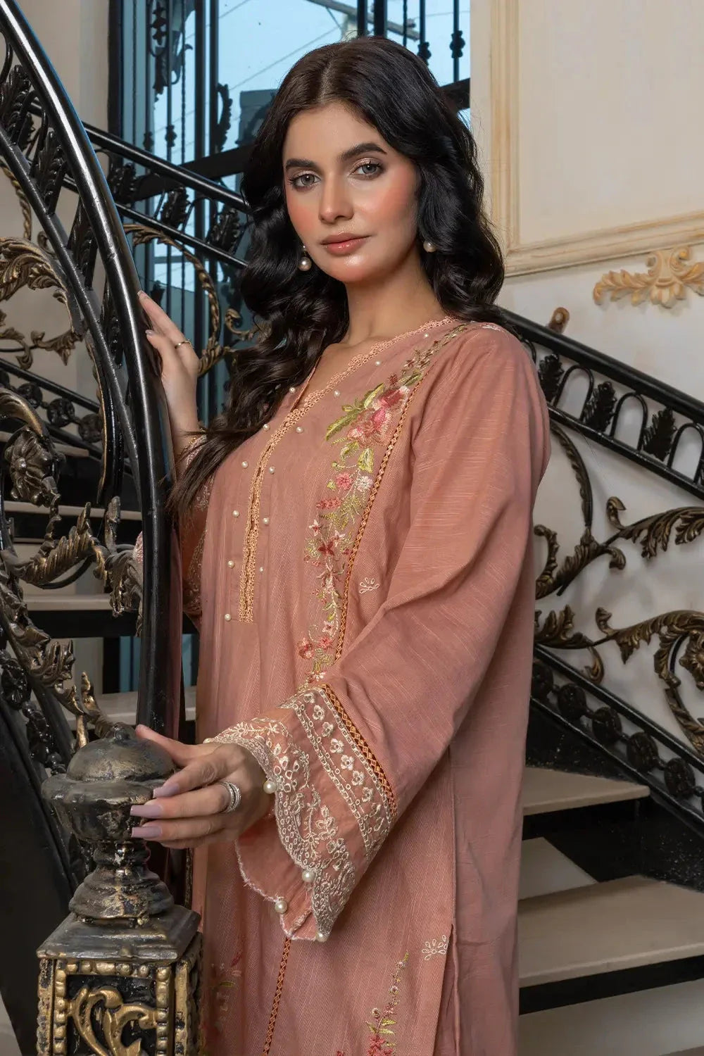 3PC Embroidered Unstitched Khaddar Suit KKE-2954 Embroidered KHAS STORES