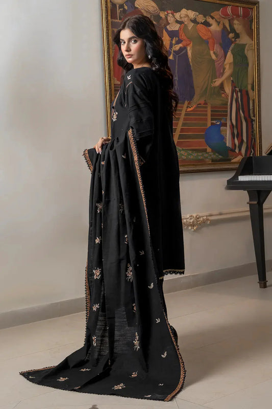 3PC Embroidered Unstitched Khaddar Suit KKE-2960 Embroidered KHAS STORES