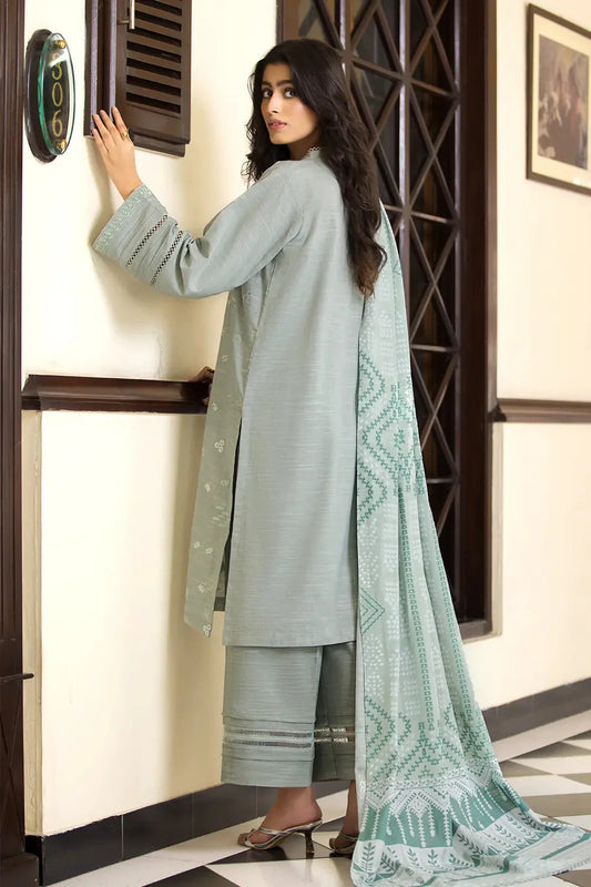 3PC Embroidered Unstitched Khaddar Suit KKE-2976 Embroidered KHAS STORES