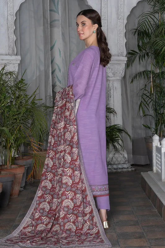 3PC Embroidered Unstitched Khaddar Suit KKHE-2920 Embroidered KHAS STORES