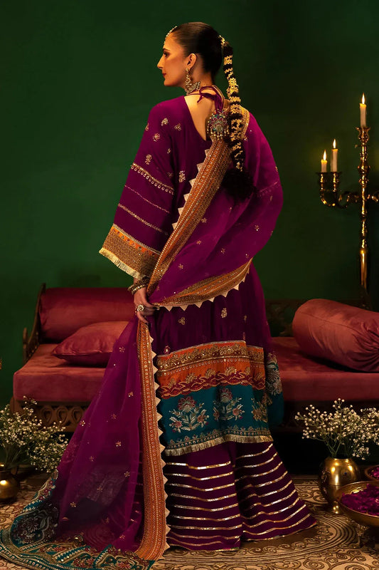 3PC Embroidered Unstitched Luxury Suit KNAC-2993 Embroidered KHAS STORES