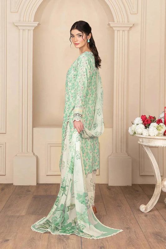 3PC Printed Unstitched Cambric Suit KCC-3541 Printed KHAS STORES