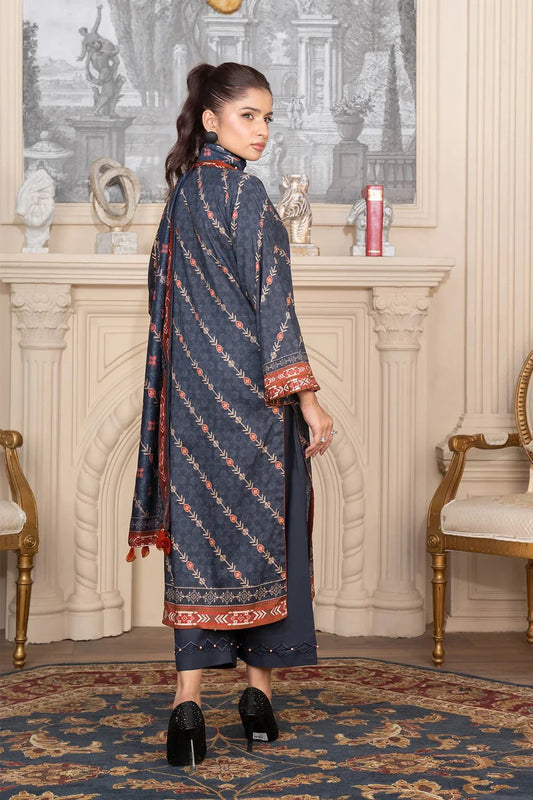 3PC Printed Unstitched Cambric Suit KCC-3547 Printed KHAS STORES
