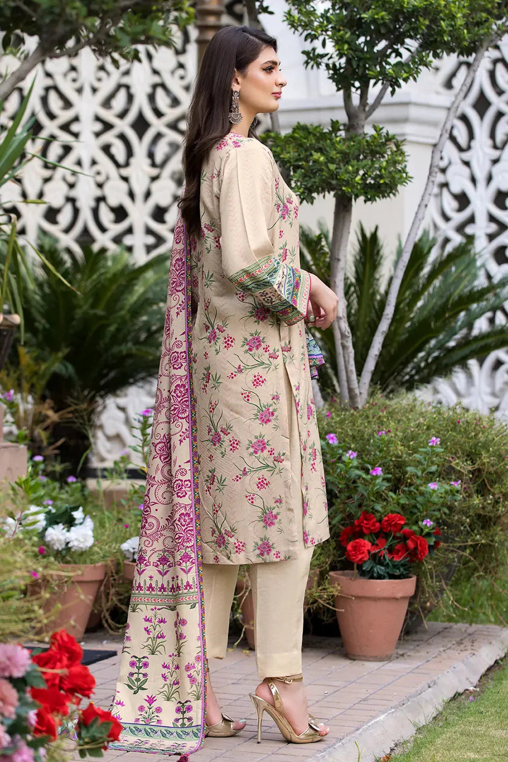 3PC Printed Unstitched Karandi Suit KKR-2939 Printed KHAS STORES