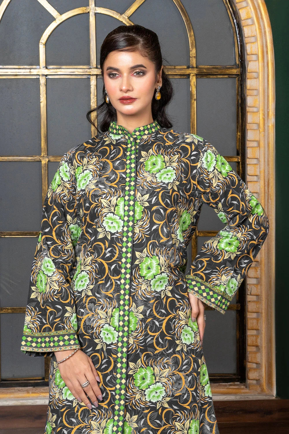 3PC Printed Unstitched Khaddar Suit KKH-2930 Printed KHAS STORES