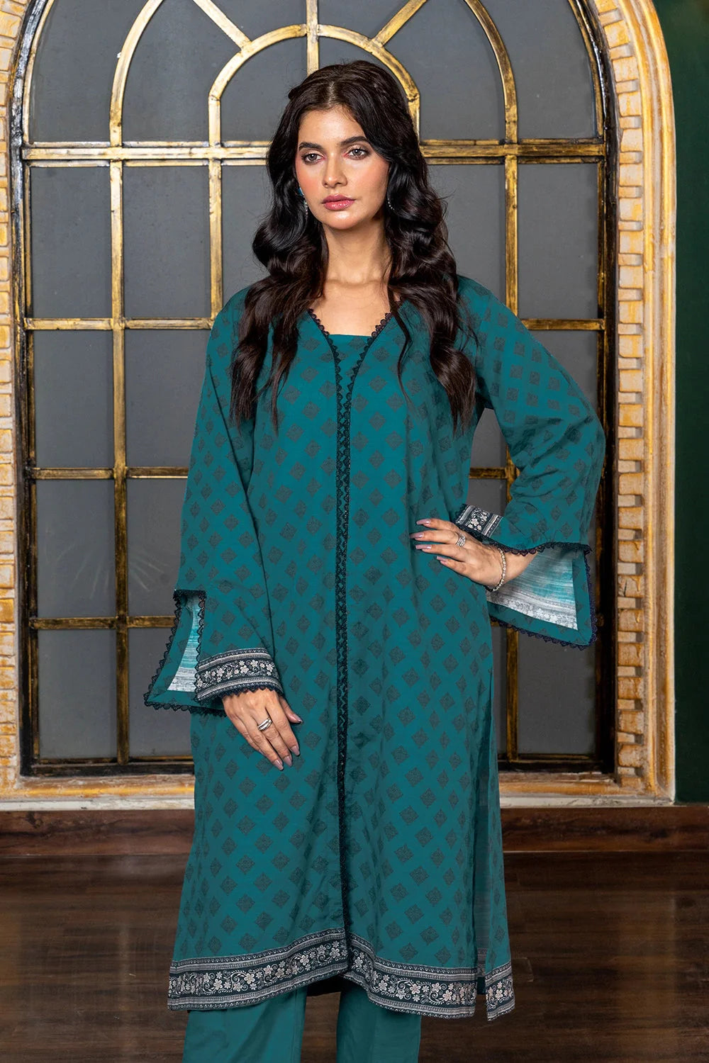 3PC Printed Unstitched Khaddar Suit KKH-2935 Printed KHAS STORES